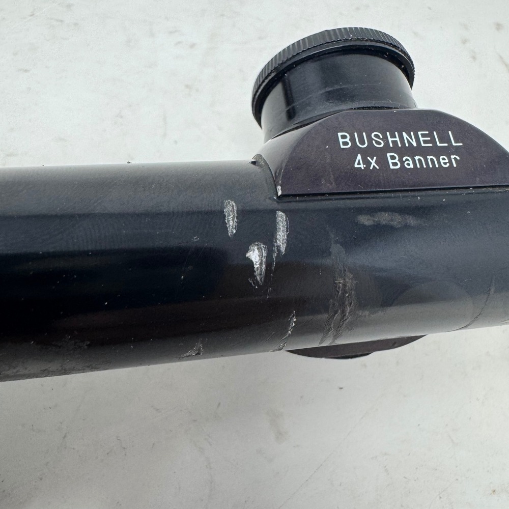 Bushnell Banner 4x40 Rifle Scope Wide Angle Waterproof Japan with Weaver Rings - Picture 11 of 15